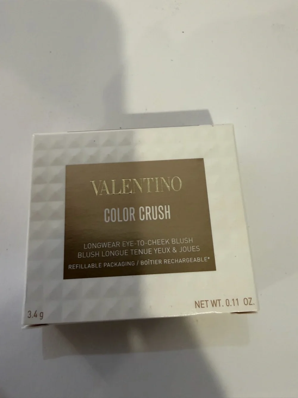 Valentino Color Crush Longwear Eye-to-Cheek Blush-refillable 3.4 g (0.11 oz)